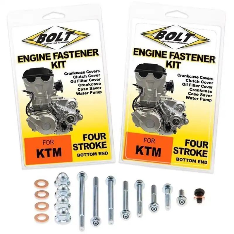 Knallerangebot BOLT Motor Schrauben Kit für KTM 250-350 SXF 16-22, EXC 17-23