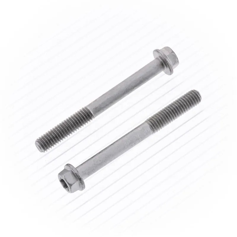 Schraube M6-1.0×55 SW 8 Euro Style Flansch 10 Stück Neu