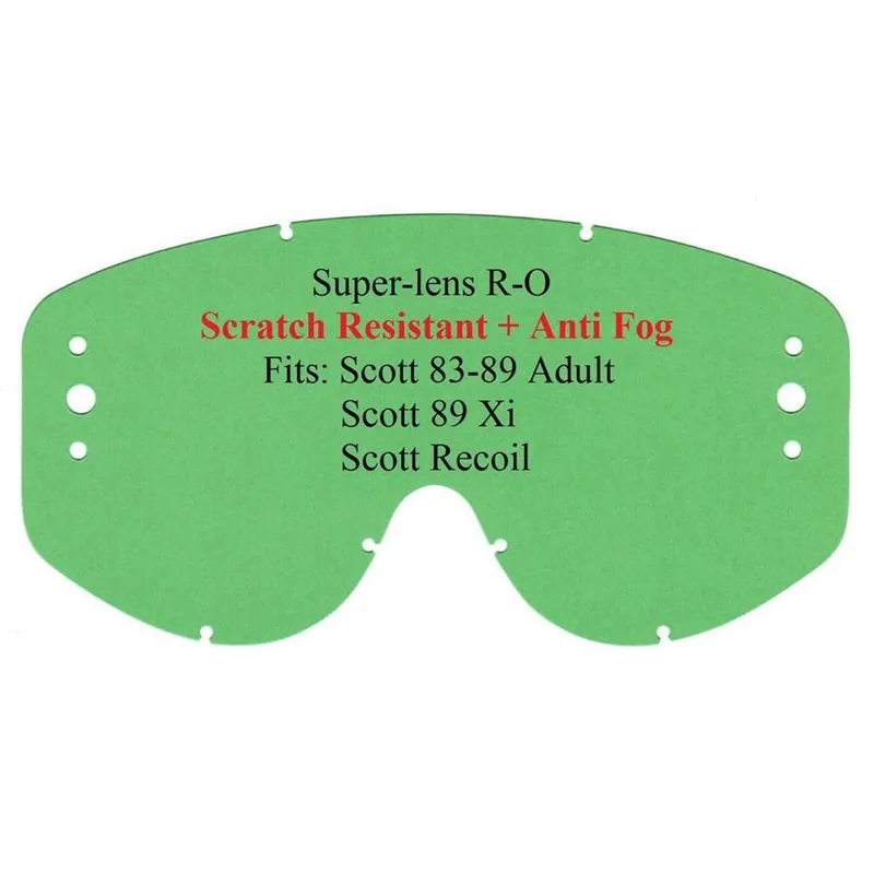 Direktkauf E-Glas Scott 83-89 R-OFF (3Loch) kratzf. klar
