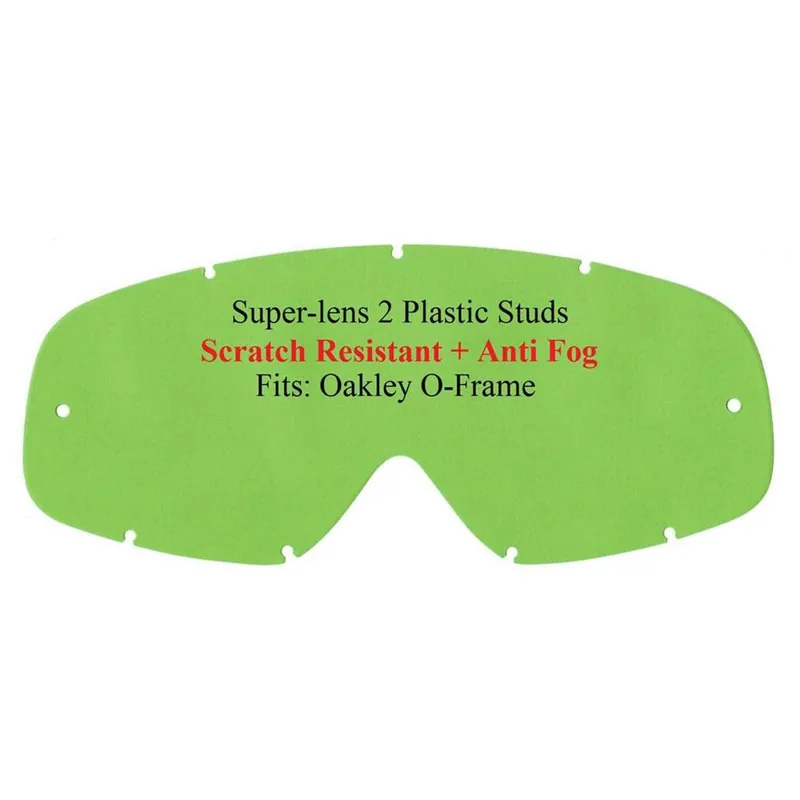 Highlight E-Glas Oakley 2000/O-Frame kratzfest m. Halter klar