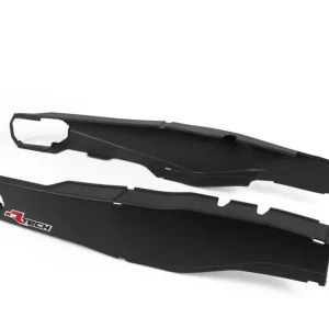 Rtech Schwingenschützer für KTM Uml. SX/F 2012-2022, Husqvarna 14-2022 Schwarz Preisreduziert