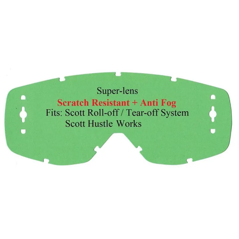 Kostenfreie Lieferung E-Glas Scott Scott Hustle/Tyrant WORKS kratzfest klar