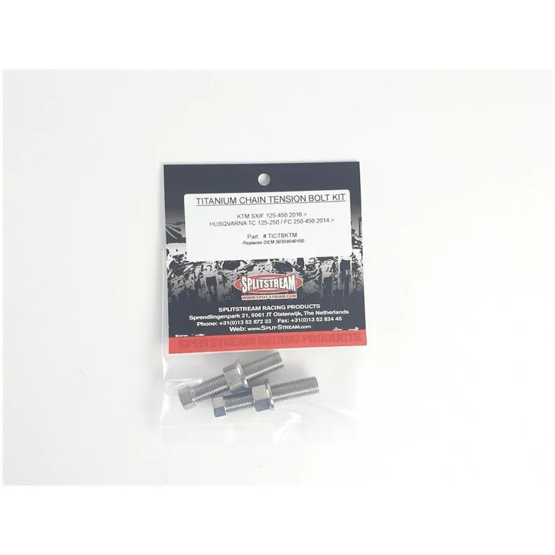Direktkauf Splitstream Titan Kettenspanner Schrauben KTM Husqvarna M10