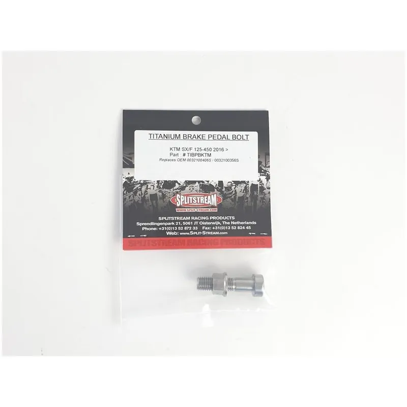 Neue Kollektion Splitstream Titan Bremspedal Schraube für KTM Husqvarna 125-500ccm 2011-