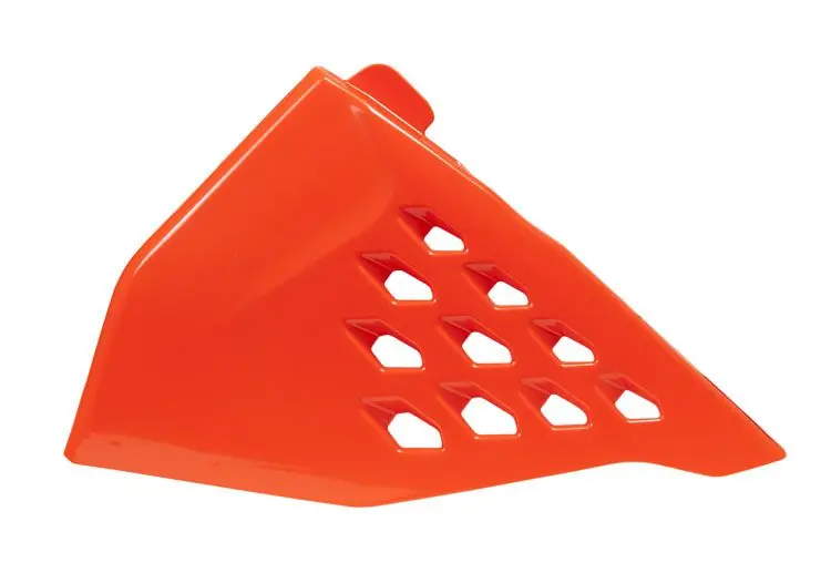 Airbox Abdeckung links für KTM SX/SXF 19-22 EXC 20-23 mit Belüftung Orange Highlight