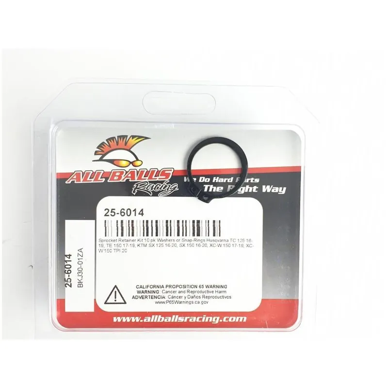 All Balls Motorritzel Sicherungsclip 10 Pack für Husqvarna TC 125 16-, KTM SX 125 16-, SX 150 16- Direktkauf