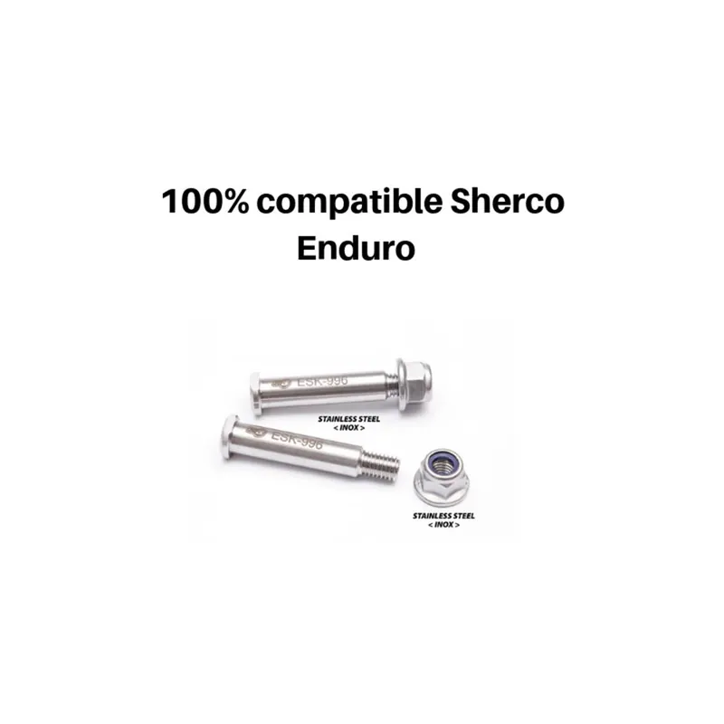 S3 Fußrastenbolzen Kit Verschraubt Sherco Länge ca 47mm Kracherpreis