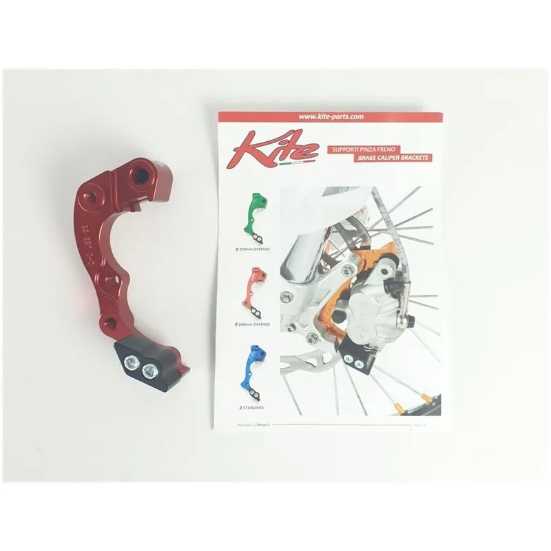 Kostenfreie Lieferung Kite Adapter Honda CRF 250/450 19- für 270mm Bremsscheiben Rot