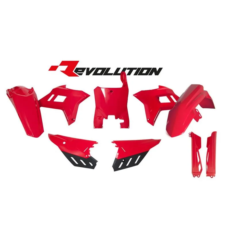 Letzte Chance Rtech Revolution Komplett kit Honda CRF 450 2021- / CRF 250 2022- Rot