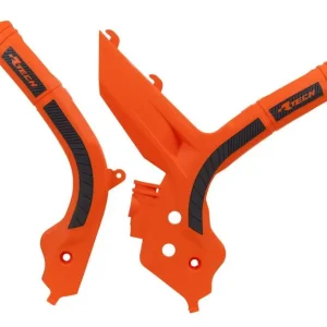 Bestseller Rtech Grip Rahmenschützer für KTM SX/F 19-22, EXC 20-23 Orange Schwarz