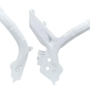 Neue Kollektion Rtech Grip Rahmenschützer für KTM SX/F 19-22, EXC 20-23 Weiß