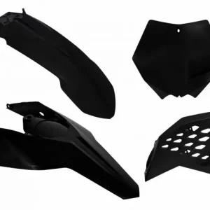 Super-Preis Rtech Plastikkit für KTM SXF 07-10EXC 08-11Schwarz 4 tlg.