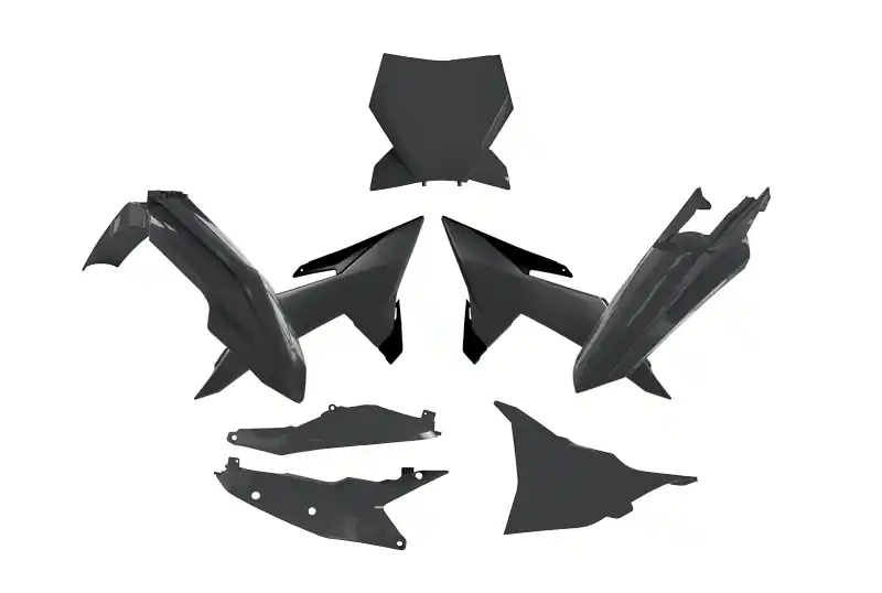 Aktuell Rtech Plastikkit für KTM SX/SX-F 25- Schwarz 6tlg
