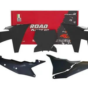 Begrenztes Angebot Rtech Plastikkit für KTM SX/SX-F 23- Schwarz 6tlg