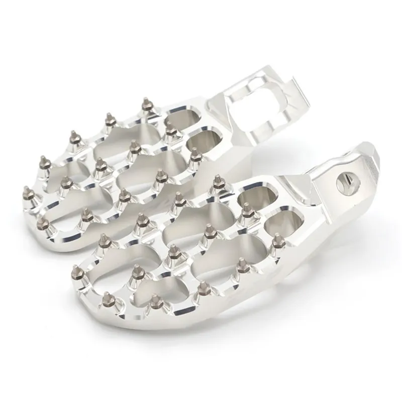 Schneller Versand ZAP E-Peg Fußrasten für KTM SX/F 23-, Husqvarna TC/FC 23- Silber