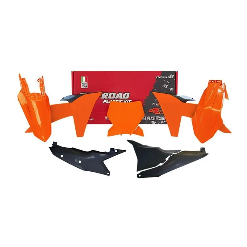 Rtech Plastikkit für KTM SX/SX-F 23- Orange/Schwarz 6tlg Wochenendangebot