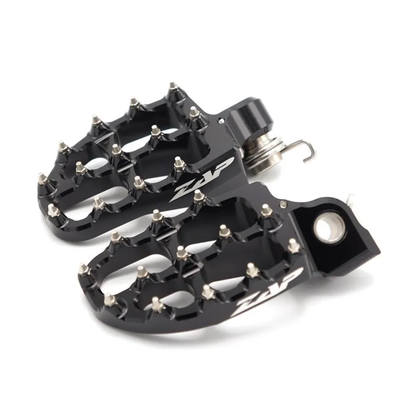 Neue Ware ZAP E-Peg Fußrasten für Yamaha, GasGas, KTM/HSQ -16, Fantic Schwarz