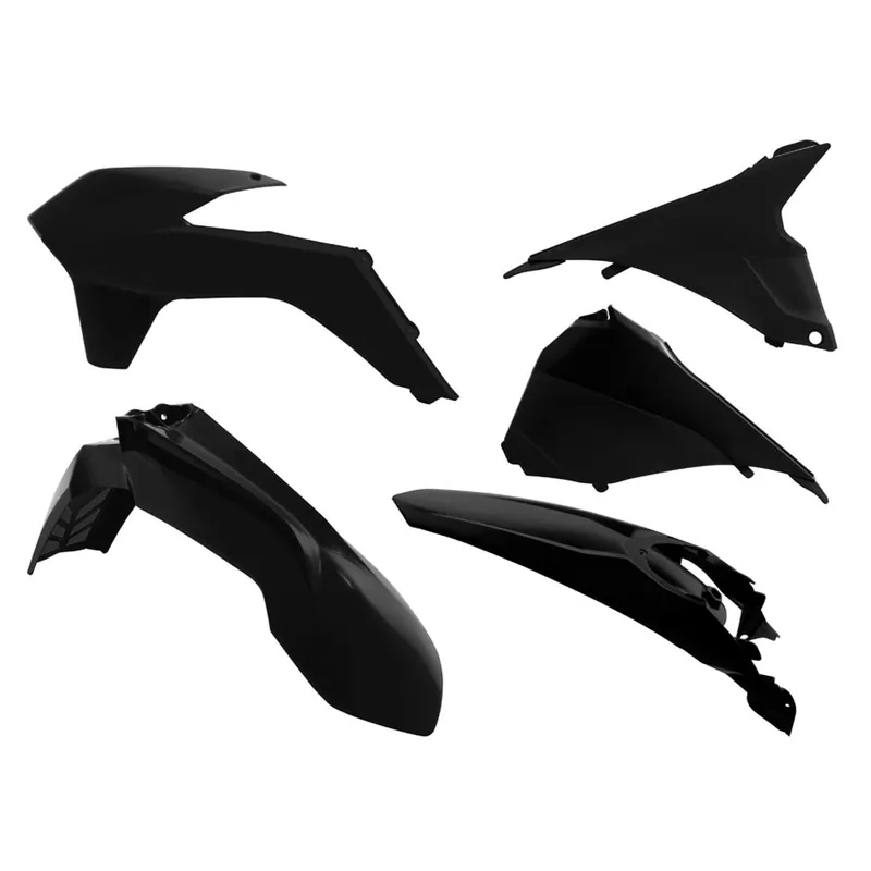Ausverkauf Rtech Plastikkit für KTM EXC 14-16Schwarz + Airboxabdeckung Abverkauf