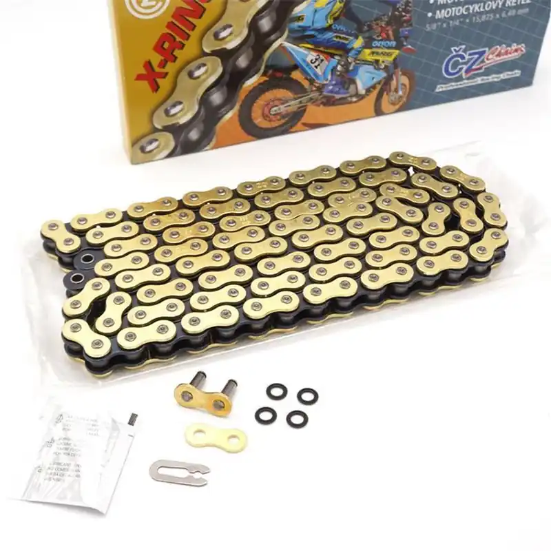 Expressversand CZ 520 NXR Kette 116G Aktive X-Ring Gold/Schwarz