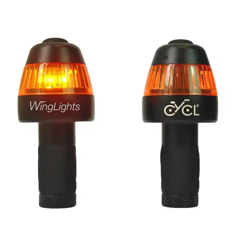 Preisreduziert Enduro Blinker mit Knopfzellen WingLights FIXED V3