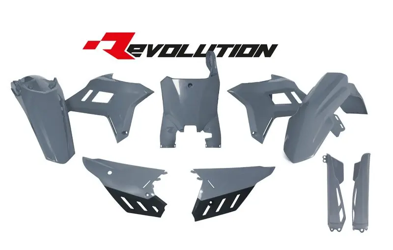Finale Aktion Rtech Revolution Komplett kit Honda CRF 450 2021- / CRF 250 2022- Grau