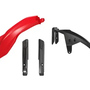 Rtech Rallye Kotflügel kit für Yamaha Tenerè 700 2019-2024 Rot 3 tlg. Highlight