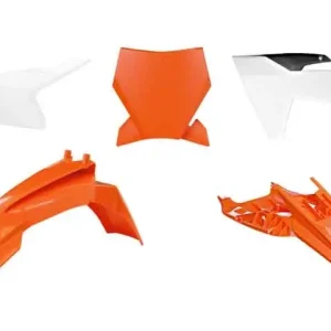 Rtech Plastikkit für KTM SX 50 24- Orange/Weiß 5 tlg. Sofort Bestellen