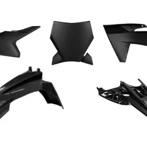 Rtech Plastikkit für KTM SX 50 24- Schwarz 5 tlg. Jetzt Kaufen