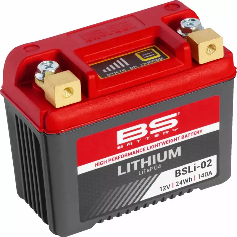 Lithium-Batterie BSLI BSLi-02 12V 2Ah (24Wh) 140A u.a. für KTM, HSQ,GasGas Enduro Modelle Aktuell