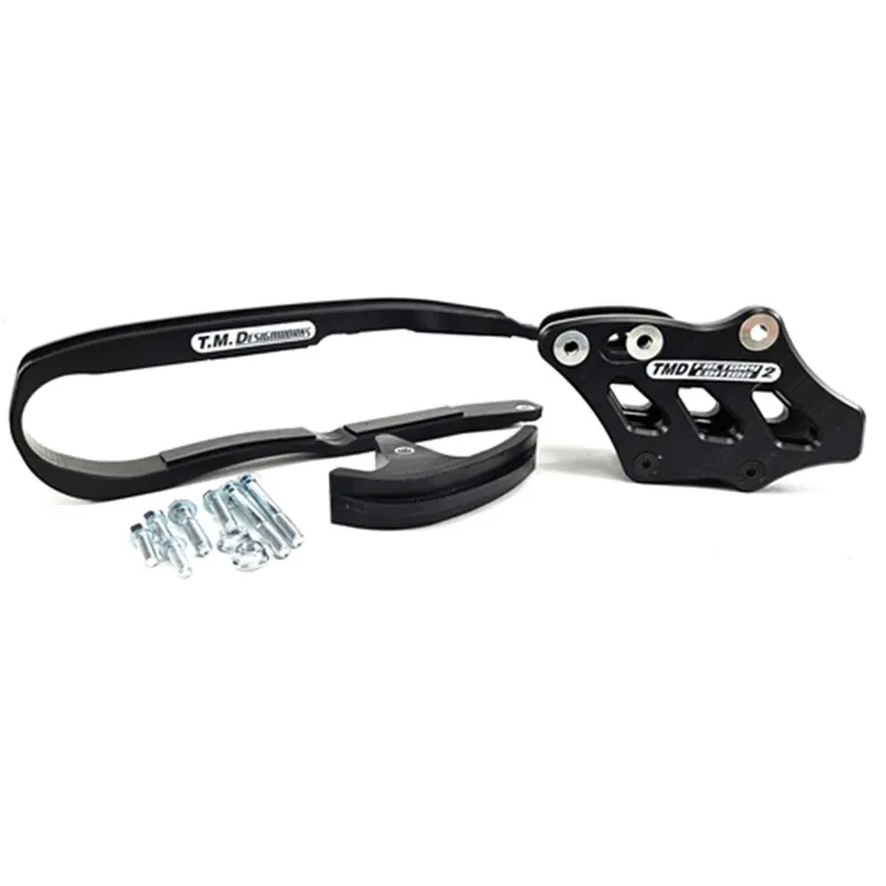 TMD Kettenführungskit für Kawasaki KX 450 24-, 250 25- Schwarz Beliebt