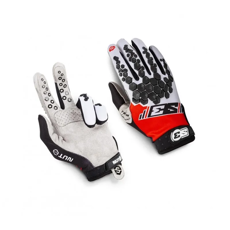 S3 Handschuhe Nuts Hard Enduro Rot Größe M Kostenloser Versand