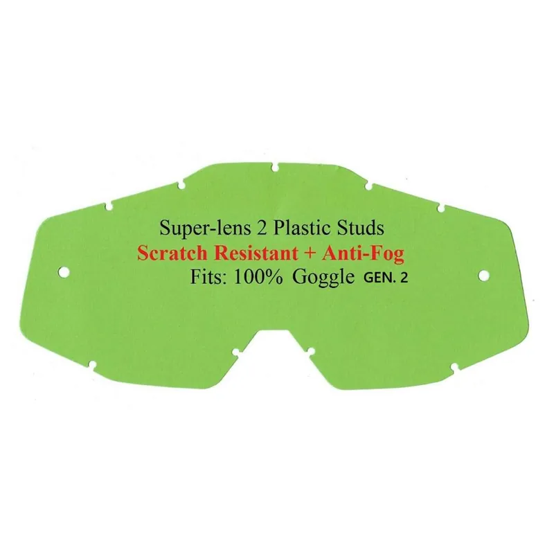 Kostenloser Versand RNR Ersatzglas für 100% Gen. 2 Brillen klar