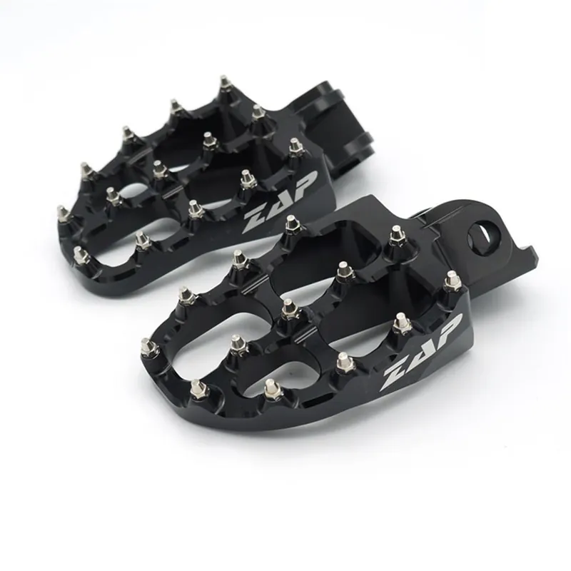 ZAP E-Peg Fußrasten für KTM 690, Husqvarna 701, GasGas 700 Schwarz Letzte Chance