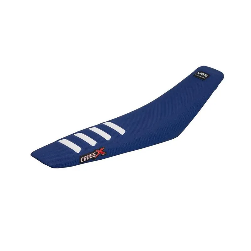 Zertifiziert CrossX Sitzbezug UGS-WAVE Husqvarna TC/FC 19-22 TE/FE 20-23 Dunkelblau Weiß