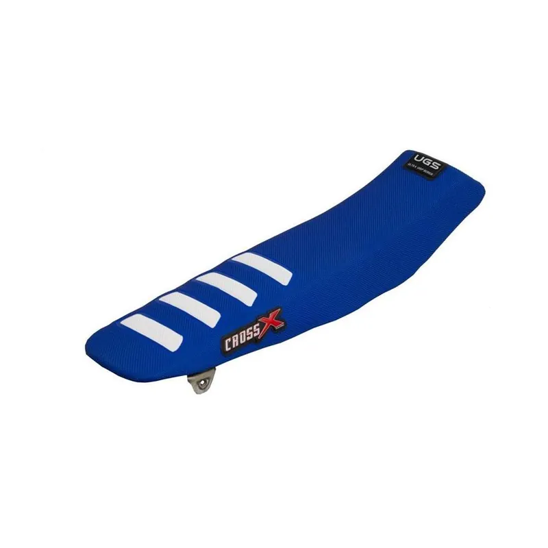 Echt CrossX Sitzbezug UGS-WAVE Yamaha YZF 450 18-22 250 19-23, WR 450 19- Blau Weiß