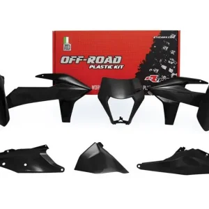 Rtech Plastikkitfür KTM EXC 20-23 Schwarz 6-teilig Highlight