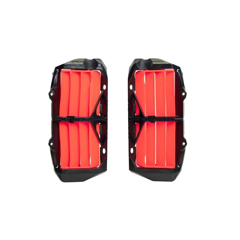 Kostenloser Versand Rtech Oversize Kühlerschutzlamellen SX(F) 19-EXC(F) 20-Neon Orange