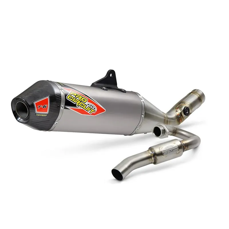 Billig Pro Circuit T-6 GP System Suzuki RMZ 250 19- SS/Ti/CR