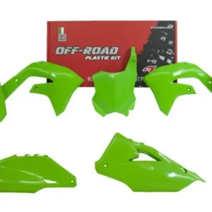 Begrenztes Angebot Rtech Plastik Komplett Kit Kawasaki KX 450 19-23, 250 21-24 Grün 6 tlg.