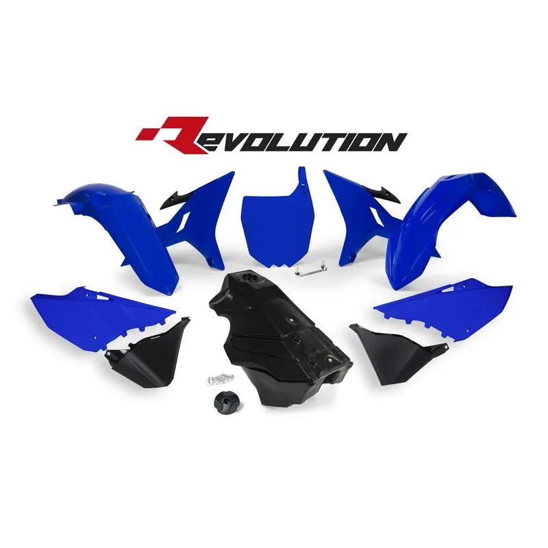 REVOLUTION KIT YZ 125/250 02-21 / WR 250 16-Blau inkl. Tank Kostenloser Versand