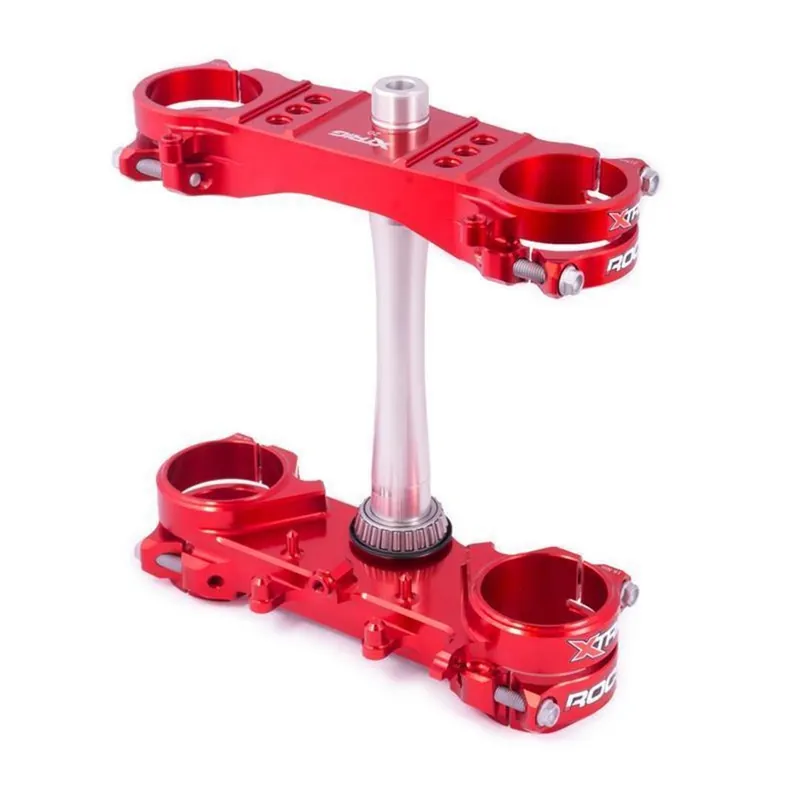 Xtrig ROCS tech Gabelbrücke Honda CRF 250 18-21/450 17-20 offset 22 rot Online Kaufen