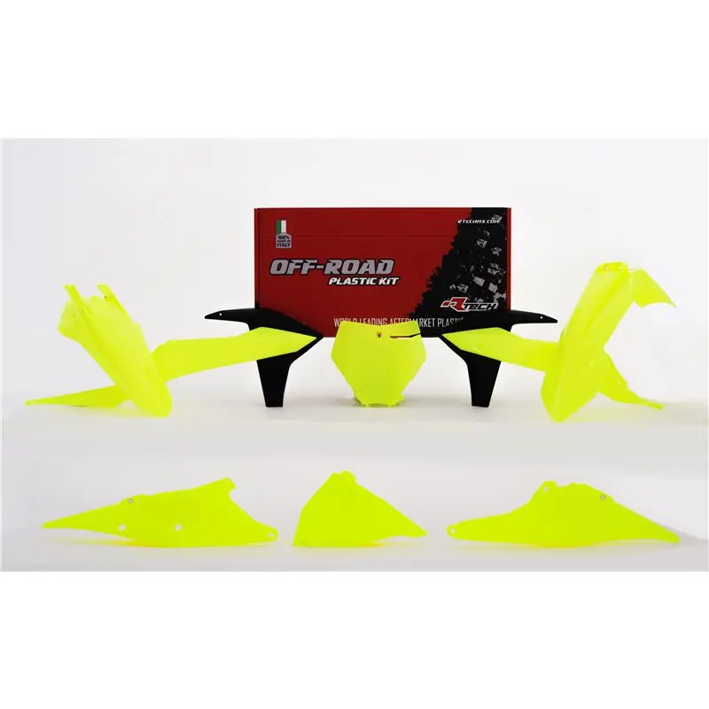 Preisreduziert Rtech Plastikkit für KTM SX/SXF 19-22 Neon Gelb 6-teilig