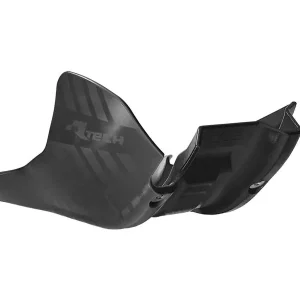 Rtech Plastik Motorschutz für KTM/HSQ/GG 250/300 2t MX 17-22, Enduro 17-23 Schwarz Mega-Angebot