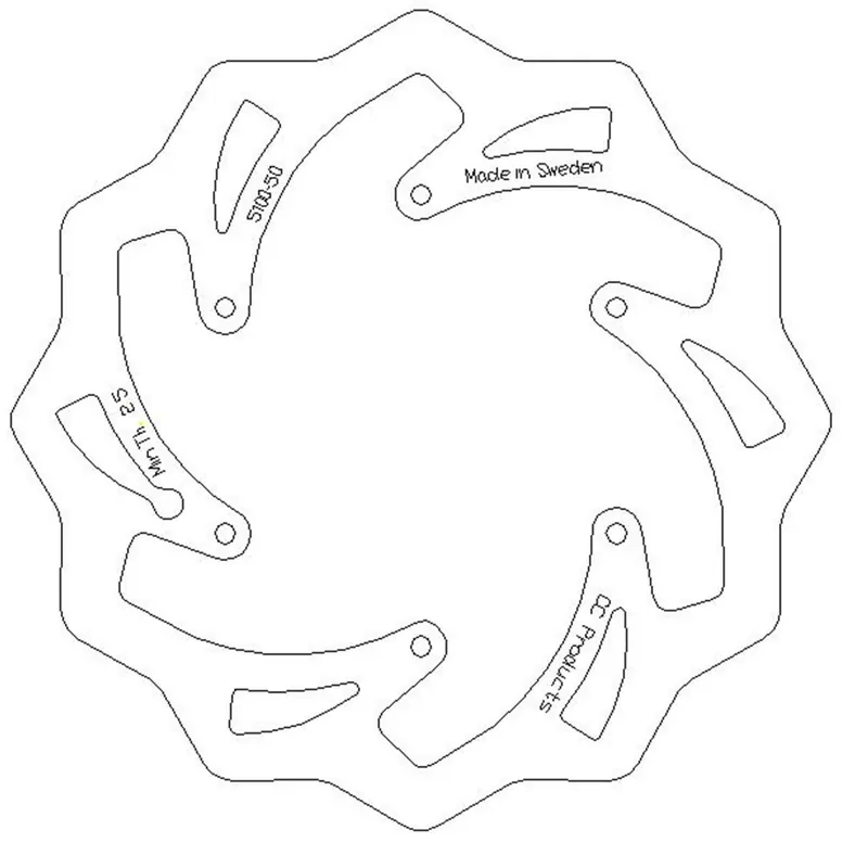 Rabatt Bremsscheibe vorn KTM 92-15, Husaberg 00-14, Husqvarna 14-15