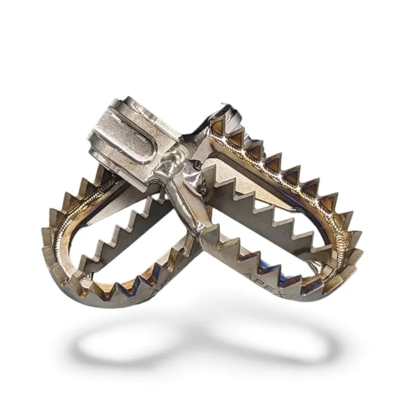 Raptor Titanium RX001 Fußrasten | KTM SX/F 04–15 | EXC/F –16 | Husqvarna FC/TC 14–15 | Sherco ab 2004 Expressversand