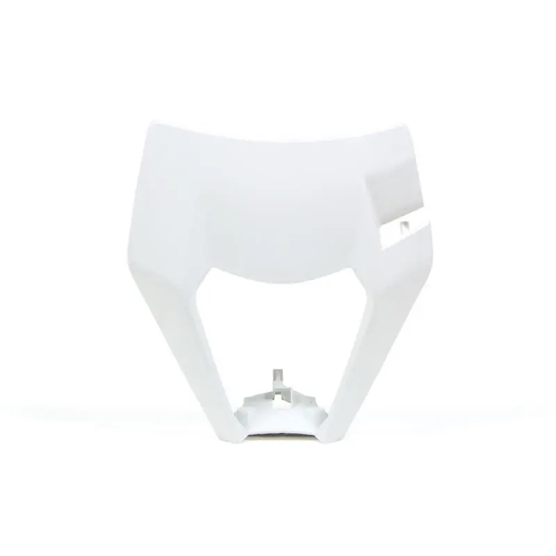 Zertifiziert Lampenmaske für KTM EXC 17-19 Weiß
