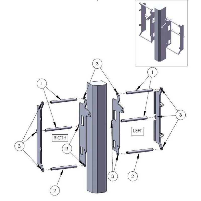 Expressversand ZAP Radiator Guard CRF450 2013-2014