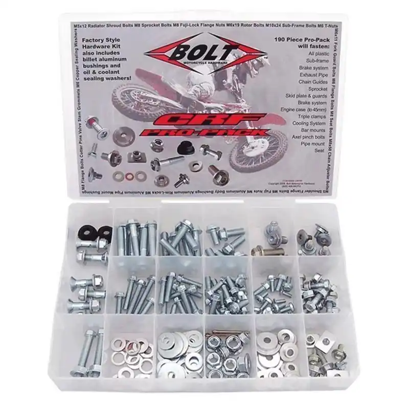 Top-Preis BOLT Pro-Pack Schraubenkit Honda CR(F) 2000-, 210-teilig