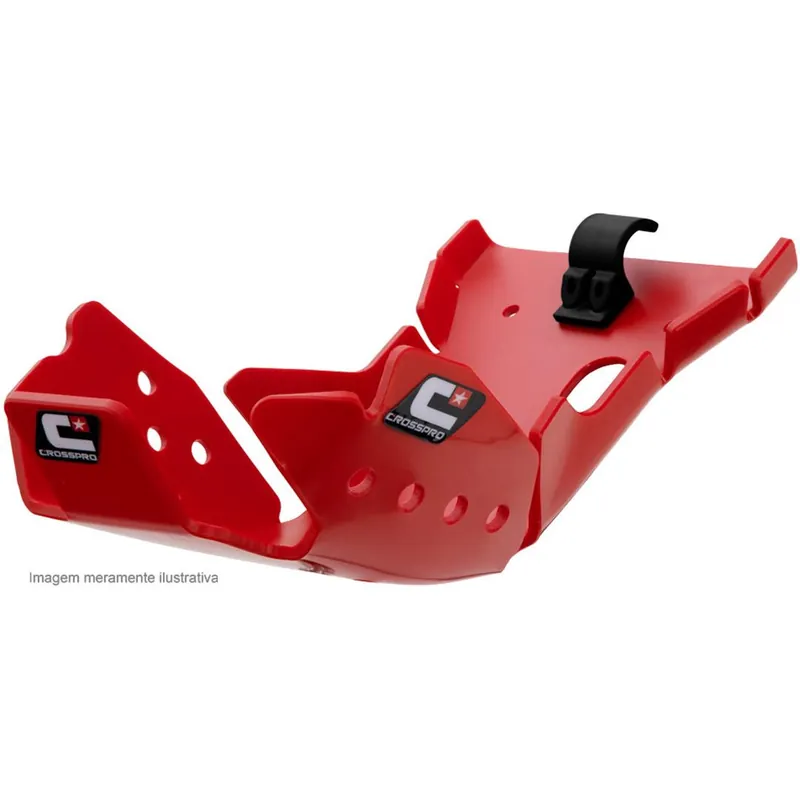 ZAP PE-HD Glide plate ENDURO Beta RR 4T 125 LC 10-22 Rot Neu Im Sortiment