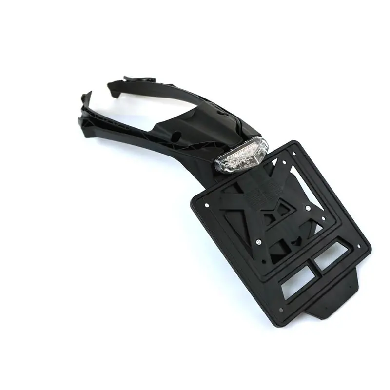Kennzeichenhalter / Rücklicht für KTM EXC 17-19 mit Integra system Schwarz Günstig